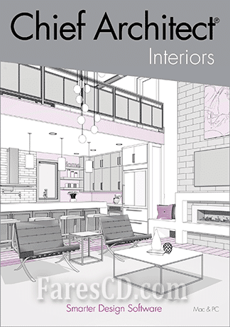 برنامج التصميم الداخلى للمنازل | Chief Architect Interiors X14