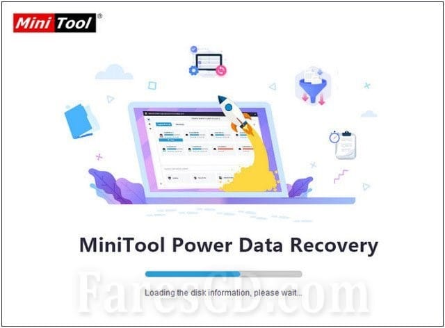 اسطوانة استعادة الملفات المحذوفة | MiniTool Power Data Recovery WinPE