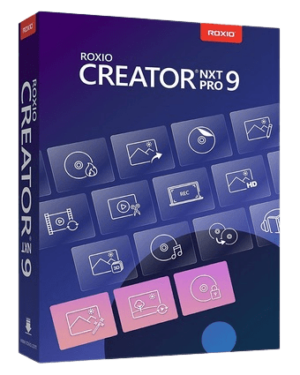 برنامج إنشاء وتحرير الميديا الشامل | Roxio Creator NXT Pro 9 v22.0.186.0 SP1