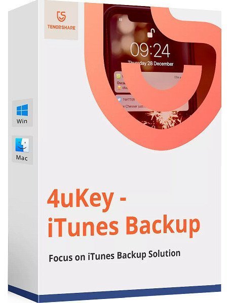 برنامج إستعادة آي تيونز | Tenorshare 4uKey iTunes Backup