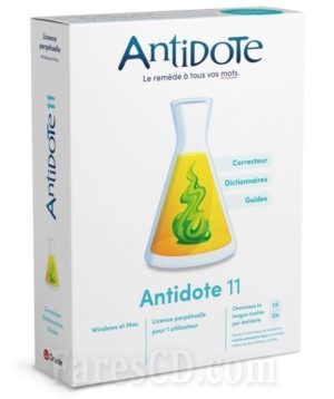 أقوى وأحدث قواميس اللغة الفرنسية و الإنجليزية | Antidote 11 v4.0.1