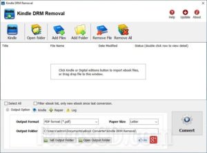 برنامج إزالة حماية كيندل | Kindle DRM Removal 4.22.10801.385