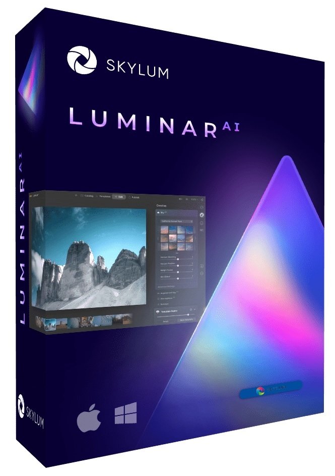 برنامج تحرير الصور بالذكاء الإصطناعى | Luminar AI 2022