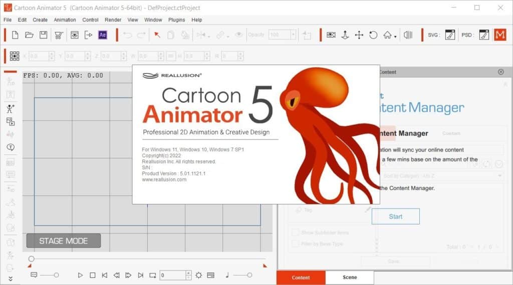 تحميل برنامج Reallusion Cartoon Animator 5