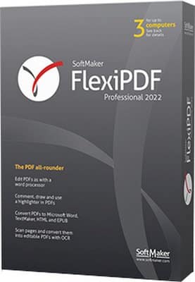 برنامج انشاء وتحرير ملفات بى دى إف | SoftMaker FlexiPDF 2022 Professional 3.0.7