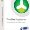 برنامج الإدارة الشاملة لمساحة الهارد | TreeSize Professional 8.6.1.1764