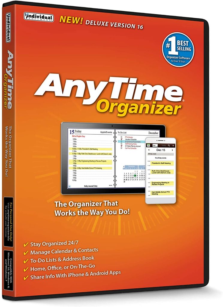 برنامج تنظيم الوقت | AnyTime Organizer Deluxe