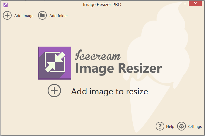 برنامج تغيير حجم الصور | IceCream Image Resizer Pro