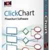 برنامج عمل المخططات والرسوم البيانية | NCH ClickCharts Pro 6.97