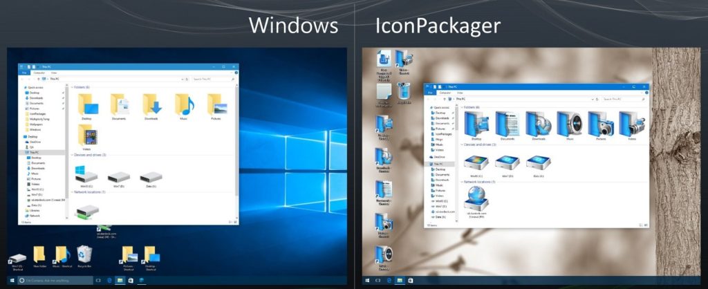 برنامج تغيير أيقونات الويندوز | Stardock IconPackager