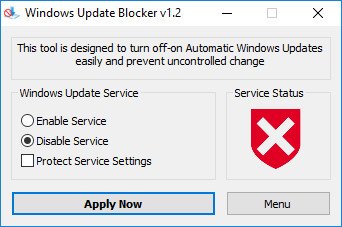 برنامج إيقاف تحديث ويندوز 10 | Windows Update Blocker
