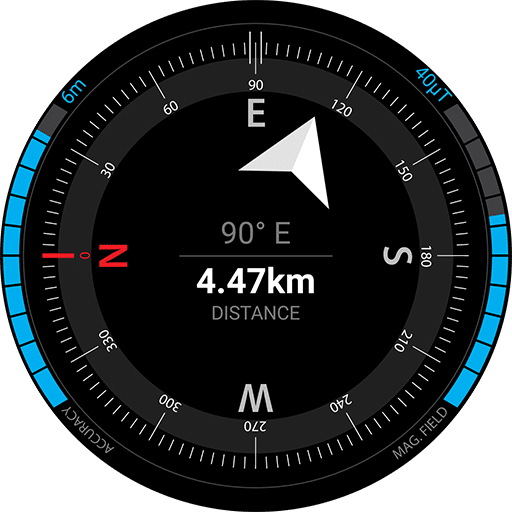 تطبيق البوصلة والملاحة | GPS Compass Navigator