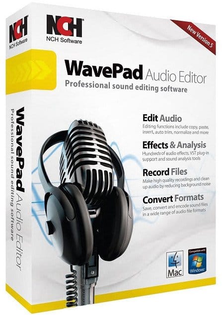 برنامج تحرير الصوت | NCH WavePad