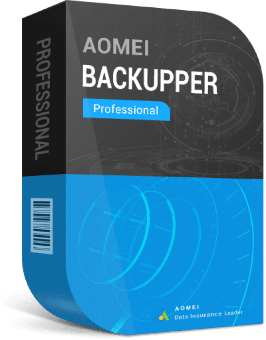 اسطوانة النسخ الإحتياطى | AOMEI Backupper Professional Winpe ISO