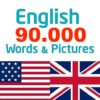 تطبيق تعليم الإنجليزية بالكلمات والصور | English Vocabulary – 90.000 Words with Pictures v150.0