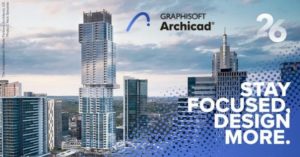 برنامج أرشيكاد 2022 للتصميم المعمارى | GRAPHISOFT ARCHICAD v26 Build 4019