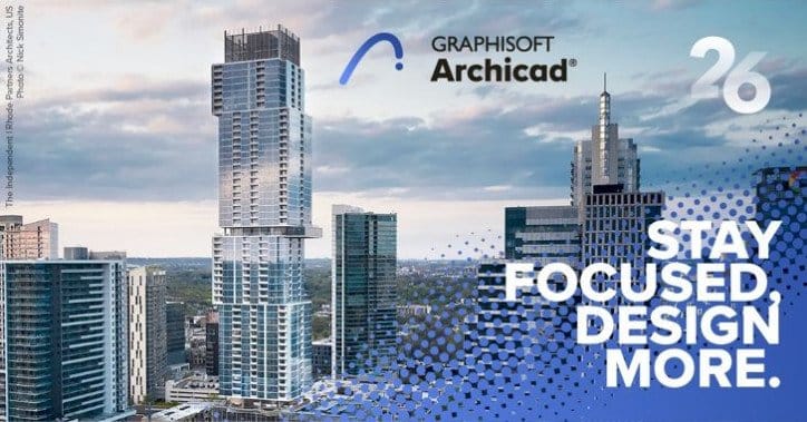 برنامج أرشيكاد 2022 للتصميم المعمارى | GRAPHISOFT ARCHICAD v26
