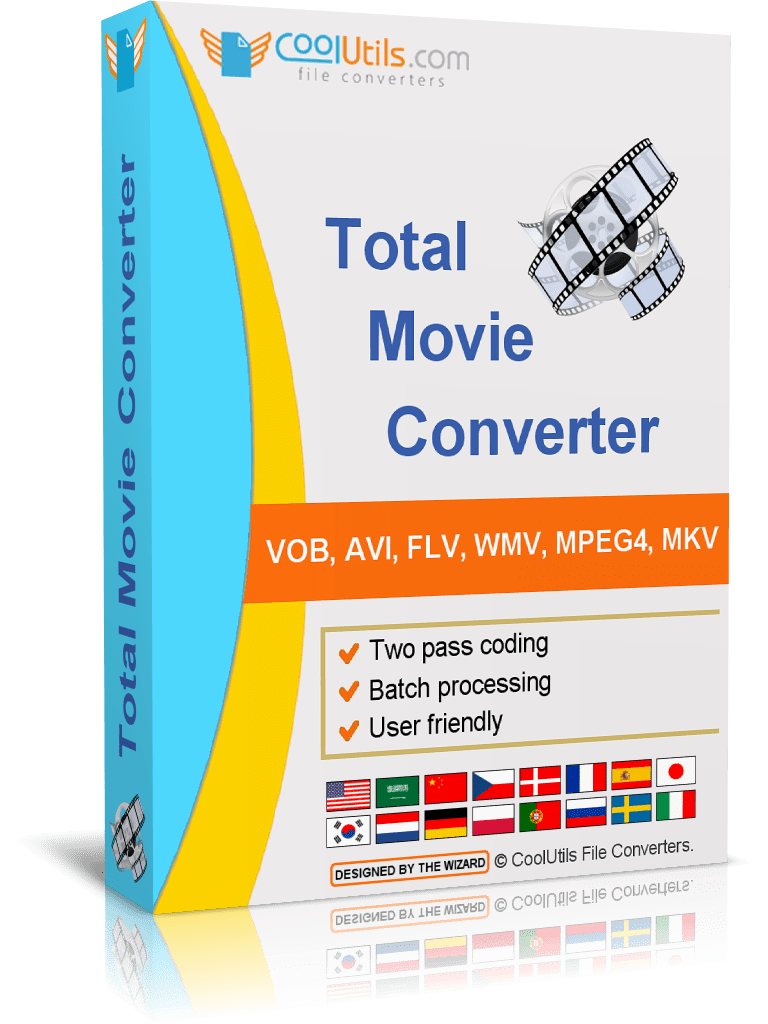 برنامج تحويل صيغ الفيديو | Coolutils Total Movie Converter