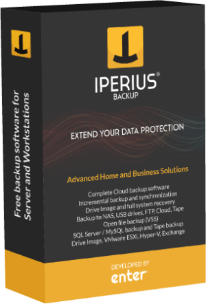 برنامج إدارة  خدمات التخزين السحابية | Iperius Backup Full 7.7.5