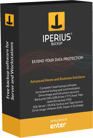 برنامج إدارة خدمات التخزين السحابية | Iperius Backup Full