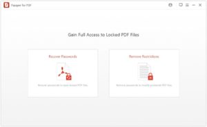 برنامج | Passper for PDF 3.7.0.1 | لفتح ملفات بى دى إف المحمية بكلمة مرور