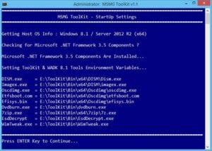 تحميل أداة التحكم فى خصائص الويندوز | MSMG ToolKit 13.3