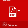 برنامج استخراج العناصر من البى دى إف | SysTools PDF Extractor 6.0