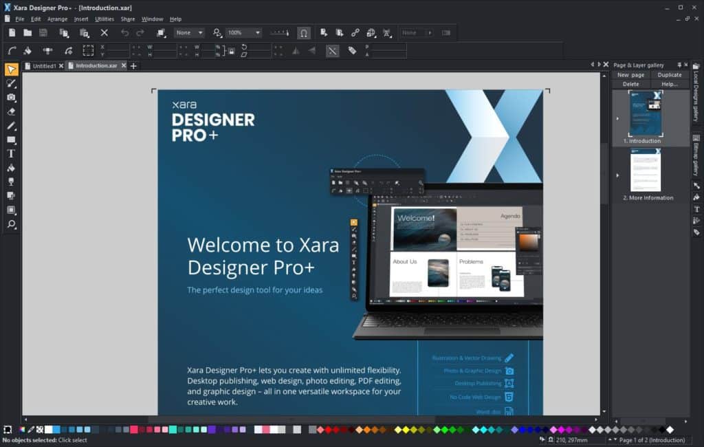 برنامج التصميم الشامل | Xara Designer Pro+