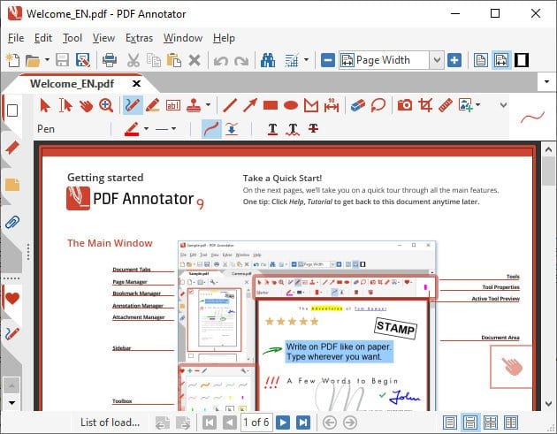 برنامج إضافة التعليقات على ملفات بى دى إف | PDF Annotator 9