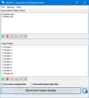 تحميل برنامج VovSoft Copy Files Into Multiple Folders 6.0.0