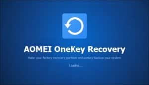تحميل برنامج AOMEI OneKey Recovery Professional-Technician 1.7.1