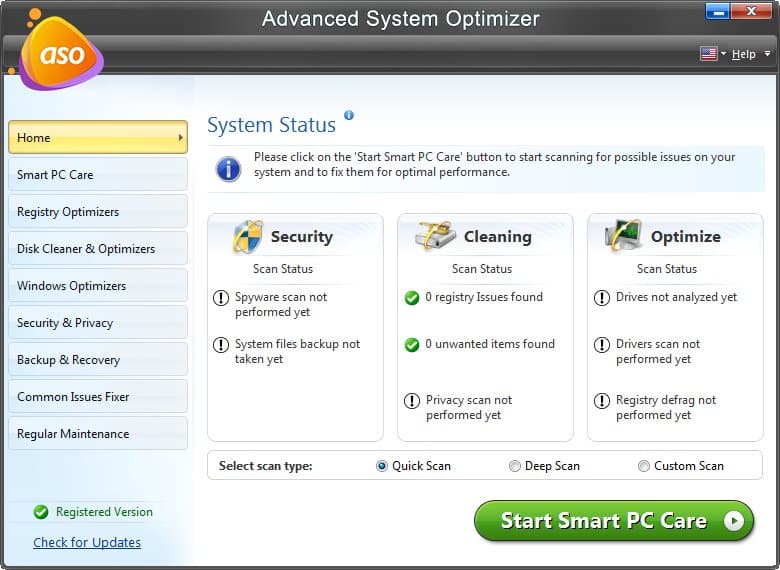 تحميل برنامج Advanced System Optimizer | لتحسين الويندوز