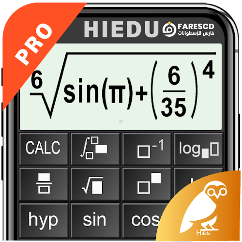 تحميل تطبيق HiEdu Calculator Pro | الآلة الحاسبة للأندرويد