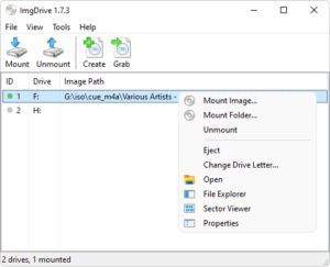 تحميل برنامج ImgDrive 2.0.1