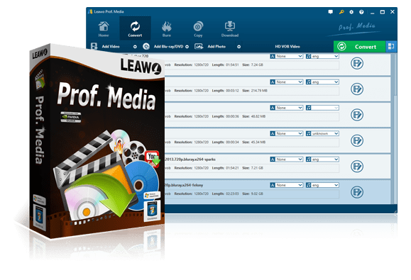 تحميل برنامج Leawo Prof. Media | تحويل صيغ المالتيميديا
