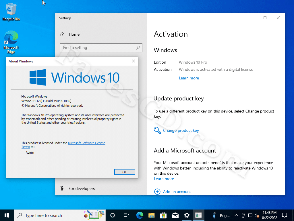 اسطوانة كل إصدارات ويندوز 10 | Windows 10 21H2 AIO 31in1 (x86/x64) Preactivated