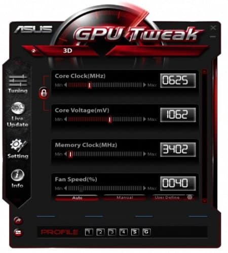 تحميل برنامج ASUS GPU Tweak III