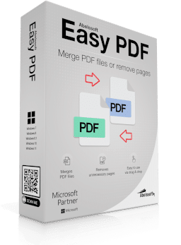 برنامج دمج وإزالة صفحات بى دى إف | Abelssoft Easy PDF 2023 v4.03.43102