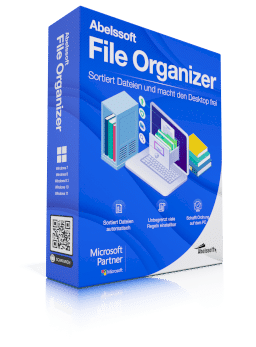 برنامج تنظيف وترتيب سطح المكتب | Abelssoft File Organizer 2023