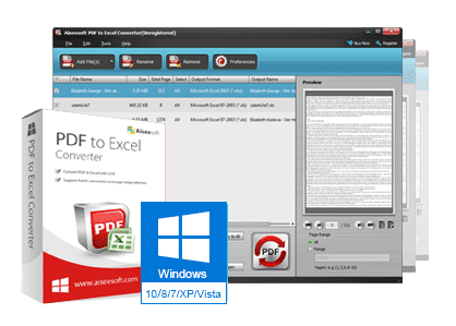 تحميل برنامج Aiseesoft PDF to Excel Converter