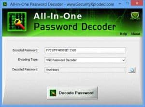 تحميل برنامج All In One Password Decoder 8.0