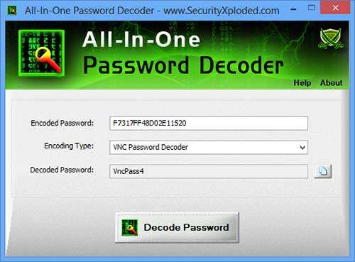 تحميل برنامج All In One Password Decoder