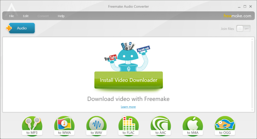 تحميل برنامج Freemake Audio Converter Infinity Pack