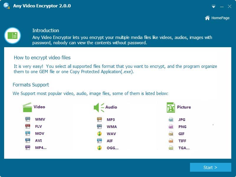 تحميل برنامج GiliSoft Any Video Encryptor