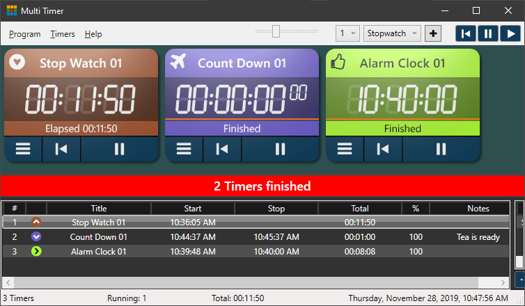 تحميل برنامج Programming Multi Timer