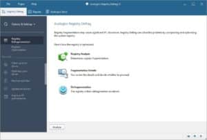 تحميل برنامج Auslogics Registry Defrag 14.0.0.1