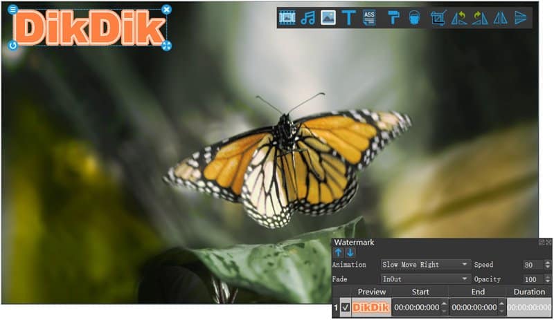 تحميل برنامج DIKDIK Video Kit | لإضافة العلامات المائية والترجمة على الفيديو