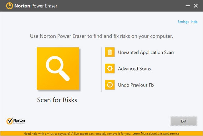 تحميل برنامج Norton Power Eraser