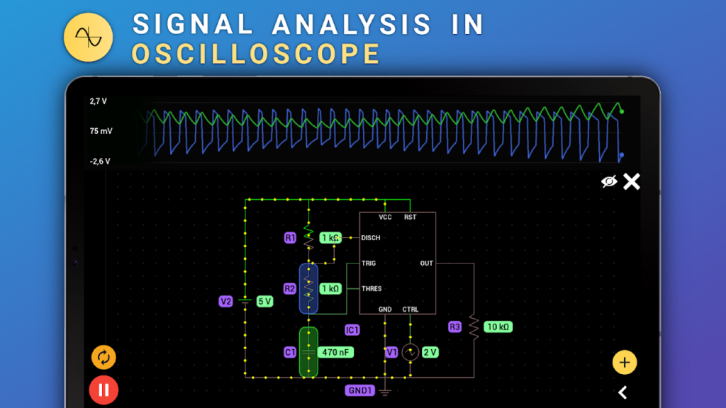 تطبيق PROTO - circuit simulator | محاكى الدوائر الإلكترونية