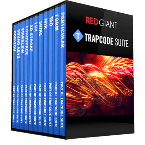 تحميل فلاتر ترابكود كاملة | Red Giant Trapcode Suite 2023